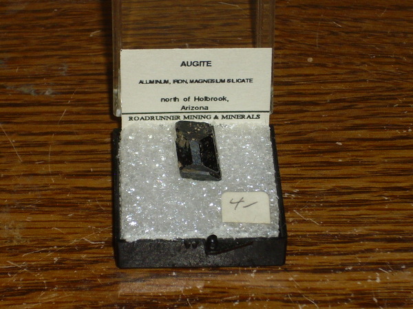 Augite crystal